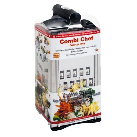 borner combi chef stainless steel box slicer & grater|Combi Chef Four.